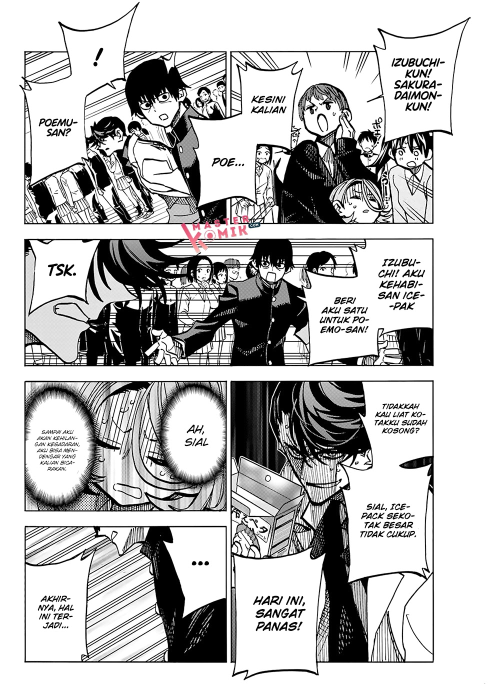 The Story Between a Dumb Prefect and a High School Girl with an Inappropriate Skirt Length chapter 4